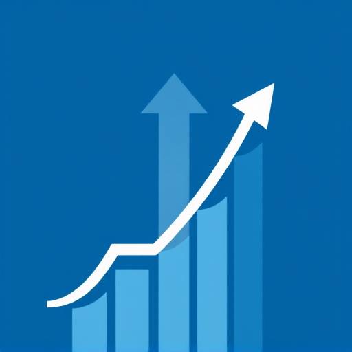 Abstract financial graphic representing growth and clarity
